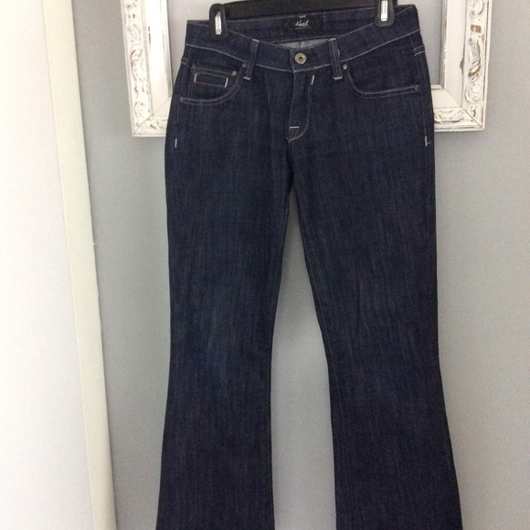 Women’s KASIL Jeans David Lim dark wash Sz 26 denim minimalist career casual - Picture 7 of 7